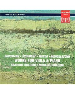 Schumann, Schubert, Weber, Mendelssohn • Works for Viola & Piano CD