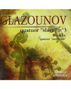 Alexander Glasunov (1865-1936) • Quatuor "Slave" N° 3 CD