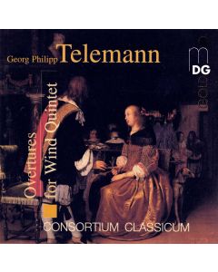 Georg Philipp Telemann (1681-1767) • Overtures for Wind Quintet CD