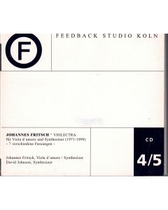 Johannes Fritsch • Violectra 2 CDs