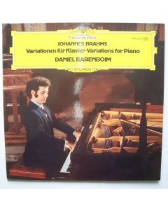 Daniel Barenboim: Johannes Brahms (1833-1897) - Variations for Piano LP