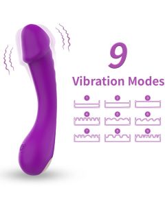 ARMONY - DILDO VIBRATOR G-SPOT SILIKON LILA