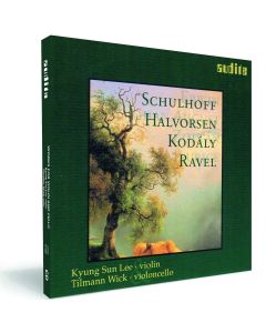 Schulhoff • Halvorsen • Kodály • Ravel CD