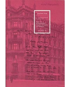 Joachim Seng • Hugo von Hofmannsthals "Ariadne auf Naxos" und Stuttgart