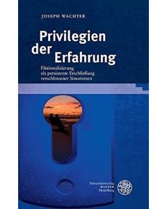 Joseph Wachter • Privilegien der Erfahrung