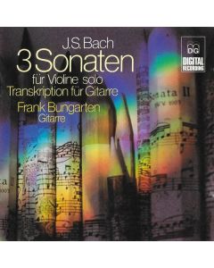 Bach (1685-1750) • 3 Sonaten für Violine solo (Transkription für Gitarre) CD
