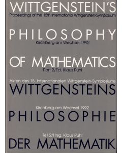Wittgenstein's Philosophy of Mathematics • Philosophie der Mathematik Part 2