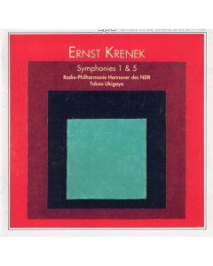 Ernst Krenek (1900-1991) • Symphonies 1 & 5 CD