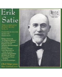 Erik Satie (1866-1925) • The Complete Piano Music Vol. 6 CD