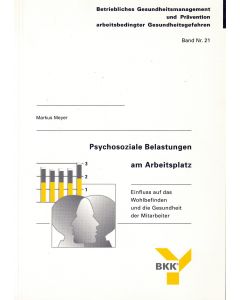 Markus Meyer • Psychosoziale Belastungen am Arbeitsplatz