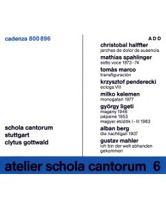 Atelier Schola Cantorum 6 CD