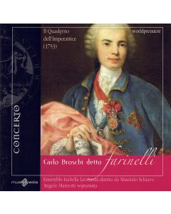 Angelo Manzotti • Il Quaderno dell'Imperatrice (1753) CD
