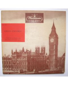 Antonio Janigro • Cello Encores LP