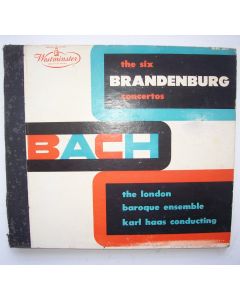 Johann Sebastian Bach (1685-1750) • Brandenburg Concertos 3 LPs • Karl Haas