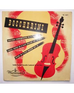 Luigi Boccherini (1743-1805) • Sinfonia concertante LP • Jean Pougnet