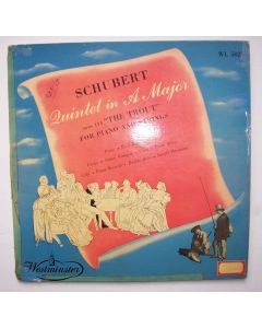 Franz Schubert (1797-1828) • Trout Quintet LP • Paul Badura-Skoda
