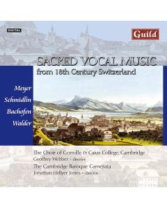 Sacred Vocal Music from 18th Century Switzerland CD