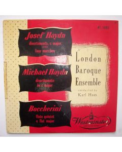 London Baroque Ensemble • Josef Haydn, Michael Haydn, Luigi Boccherini LP
