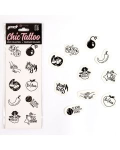 SECRET PLAY - SET MIT 10 TEMPORREN TATTOOS AUS DER SPICY COLLECTION