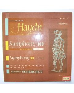 Joseph Haydn (1732-1809) • Symphony 100 & 95 LP • Hermann Scherchen