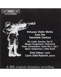 Emil Dekov • Virtuoso Violin Works from the Twentieth Century CD