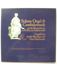 Seltene Orgel- & Cembalomusik LP • Imelda Blöchliger & Hans Vollenweider
