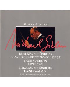 Michael Gielen • Brahms, Bach, Strauß CD
