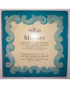 Wolfgang Amadeus Mozart (1756-1791) • Sinfonia concertante LP • Henry Swoboda