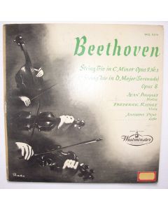 Ludwig van Beethoven (1770-1827) • String Trios LP • Jean Pougnet