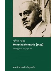 Alfred Adler • Menschenkenntnis (1927)