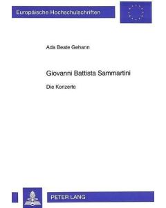 Ada Beate Gehann • Giovanni Battista Sammartini