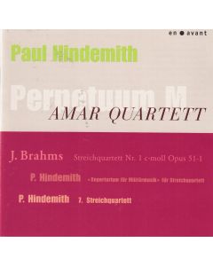 Amar Quartett: Paul Hindemith (1895-1963) • Perpetuum M CD