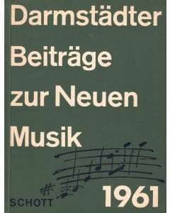 Darmstädter Beiträge zur Neuen Musik 1961