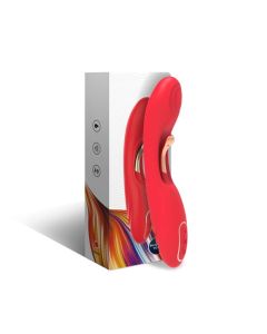 ARMONY - VIBRATOR MIT OSZILLIERENDER ZUNGE ROT