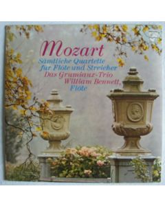 Mozart (1756-1791) • Sämtliche Quartette für Flöte und Streicher LP • Grumiaux Trio & William Bennett
