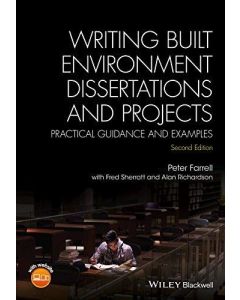 Peter Farrell • Writing Built Environment Dissertations and Projects