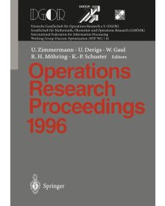 Operations Research Proceedings 1996