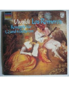 Antonio Vivaldi (1678-1741) • Konzerte für 1, 2 und 4 Gitarren LP • Los Romeros
