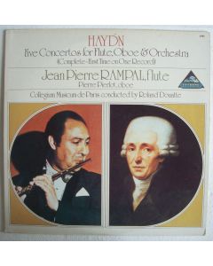 Joseph Haydn (1732-1809) • Five Concertos for Flute, Oboe & Orchestra LP
