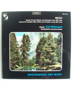 Bach (1685-1750) • Konzert für drei Violinen und Orchester D-dur BWV 1064 LP