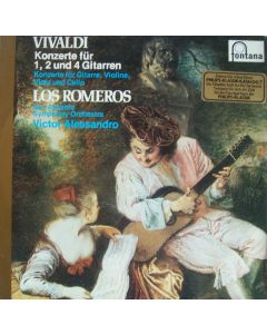 Antonio Vivaldi (1678-1741) • Konzerte für 1, 2 und 4 Gitarren LP • Los Romeros