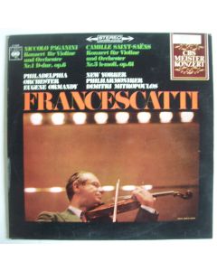 Zino Francescatti • Paganini | Saint-Saens LP