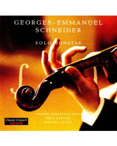 Georges-Emmanuel Schneider - Solo Sonatas CD