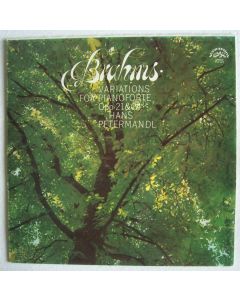 Hans Petermandl: Brahms (1833-1897) • Variations for Pianoforte, Opp. 21 & 24 LP