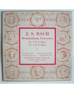 Bach (1685-1750) • Brandenburg Concertos No. 4 & No. 5 10" • Peter Rybar