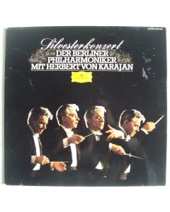 Silvesterkonzert der Berliner Philharmoniker mit Herbert von Karajan LP
