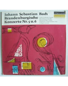 Johann Sebastian Bach (1685-1750) • Brandenburgische Konzerte Nr. 5 u. 6 LP