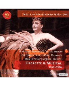 Musik in Deutschland 1950-2000 • Operette & Musical 1950-1976 CD