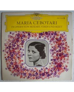 Maria Cebotari in Opern von Mozart, Verdi und Bizet LP
