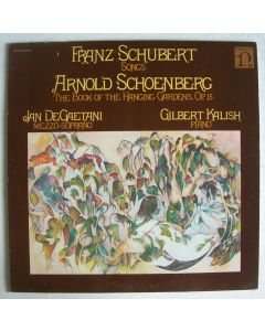 Jan DeGaetani • Franz Schubert | Arnold Schoenberg LP